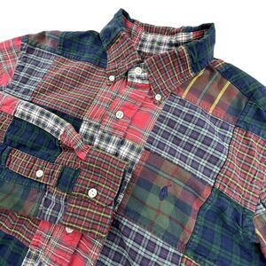 Polo by Ralph Lauren Multicolor Plaid Casual Button Down Shirt